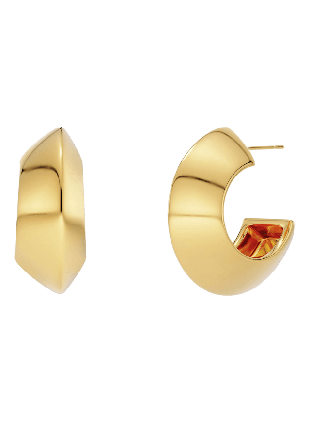 Edblad Bead Creoles L Smycken & klockor Dam Guld ONESIZE