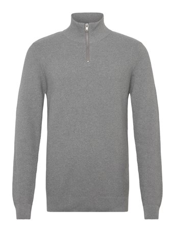 Lindbergh | Recycle Structure Knit 1/2 Ziprecycle Structure Knit 1/2 Zip | S