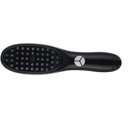 Fargerik lys hårbørste elektrisk hodebunnsmassasje vibrerende hårkam gave