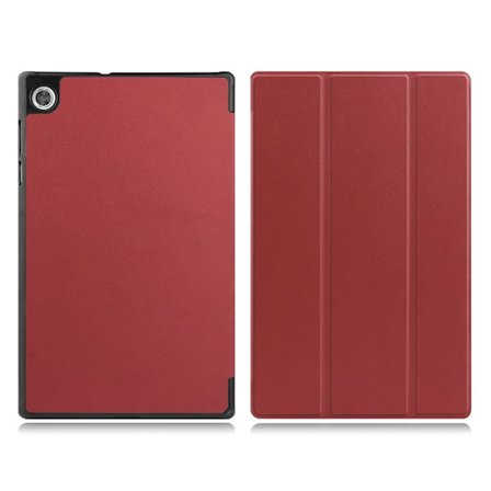 Lenovo Tab M10 HD Gen 2 tri-fold flipfodral i läder - Brun