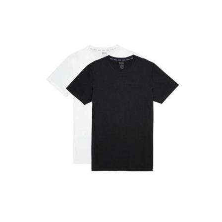Diesel T-Shirt Umtee Randal Tube Twopack , Zwart , Heren , Maat: L