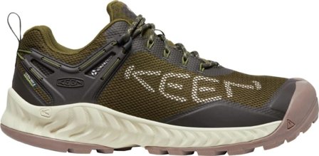 Keen Men's Nxis Evo Waterproof Men hiking shoes Green 45