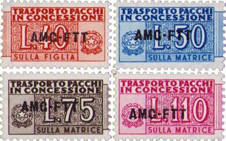 Italien/Trieste 1953 - MICHEL 1-4 - Postfrisk