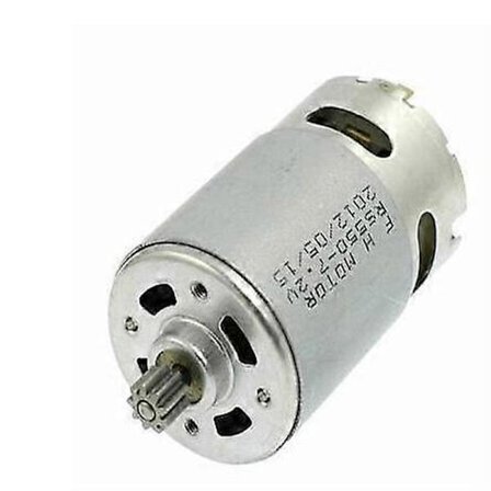RS550 Motor 17 14 15 11 12 Tenner 9 Tenner 72 96 108 12V 144V 168 18V 21 25V Gir 3mm Aksel For Trådløs Ladebor Skrutrekker