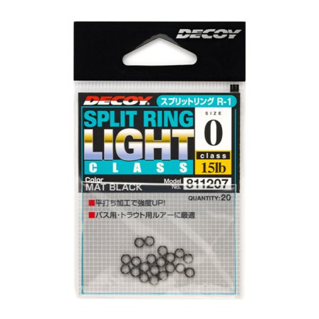 Decoy R-1 Split Ring Light Class Black, #00