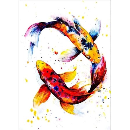 Diamant Kunst Sæt Til Voksne Fisk 5d DIY Fuld Bor Diamant Maleri Sæt Til Voksne Fisk 5d Diamant Maleri Efter Nummer Diamant Med Maling Diamant Prikker