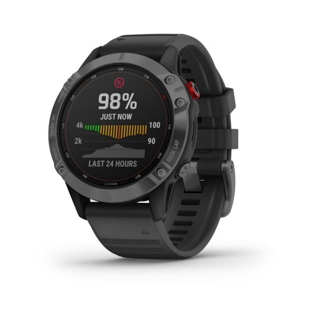 Garmin Fenix 6 Pro Solar fitness watches Grey ONESIZE