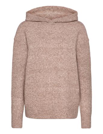 Nordby New Knit Hoodie Pink NORR