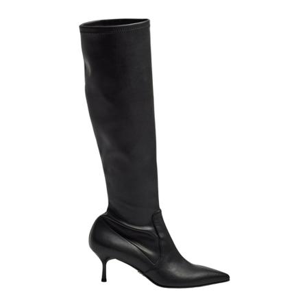 Sergio Levantesi, Over-knee Boots Zwart, Dames, Maat:38 EU