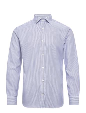 Jprblaroyal Stripe Shirt L/S Blue Jack & J S