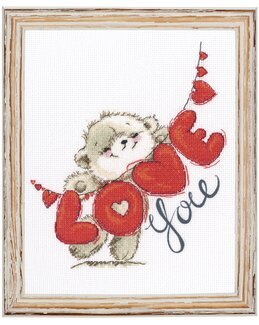 Broderikit Tavla Love