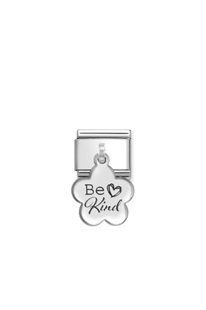 Symbols 925 Sterling Silver Be Kind Flower