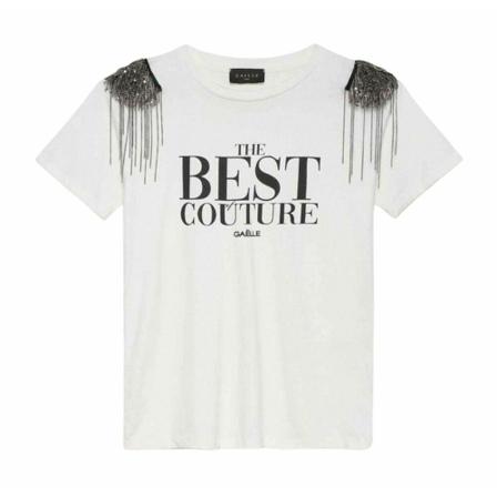 Gaëlle Paris T-Shirts Hvid, Dame