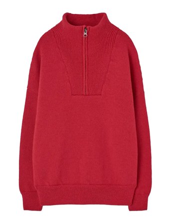 THE ANIMALS OBSERVATORY Red Nilfai Sweater - Red - 10 Y