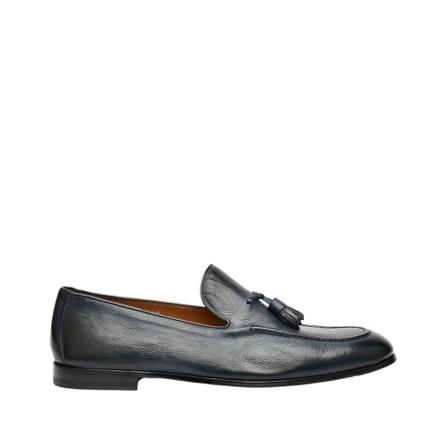 Doucal's Moccasin Blå, Herre Loafers, Størrelse: 44 EU