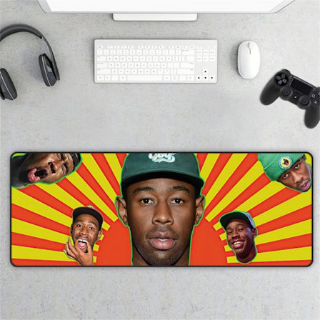 Tastatur Musemåtte Multifunktionel Vandtæt Pletbestandig Gummi Gaming Musemåtte til Hjemmekontor Arbejde [CMP667X01] Ca. 80x30cm / 31.5x11.8in