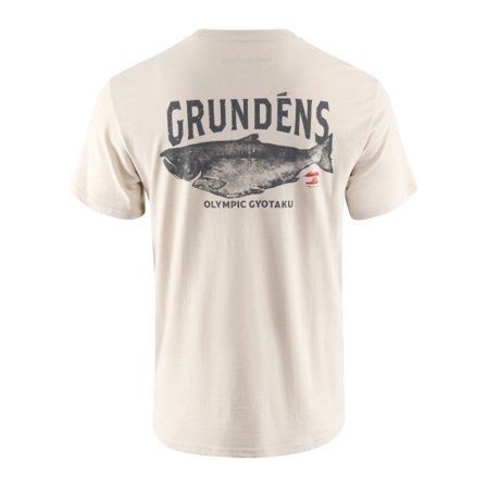 Grundéns Gyotaku SS T-Shirt Bone Heather Chinook - L