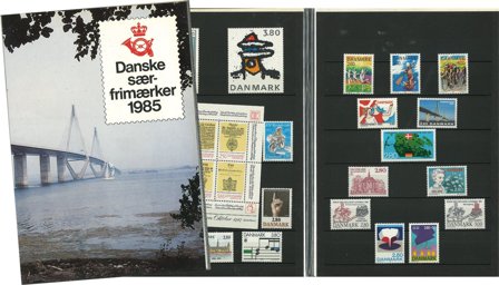 Danmark - Årsmappe 1985
