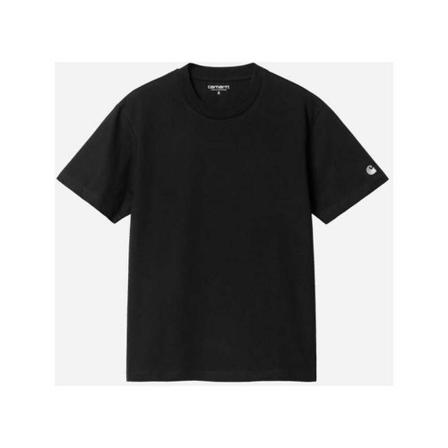 Carhartt Wip, Koszulka damska Carhartt WIP W' S/S Casey T-Shirt I030652 Czarny, Kobieta, Rozmiar: S