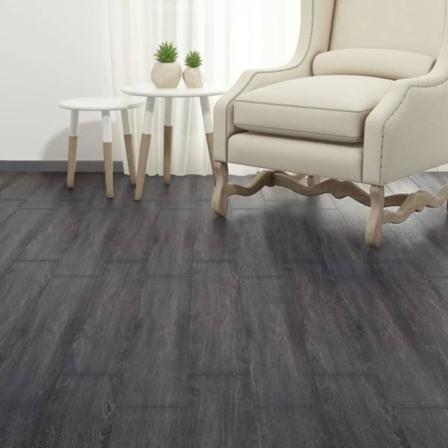 Vidaxl Självhäftande Pvc-golvplankor 5,02 M² 2 Mm Svart Och Vit Svart