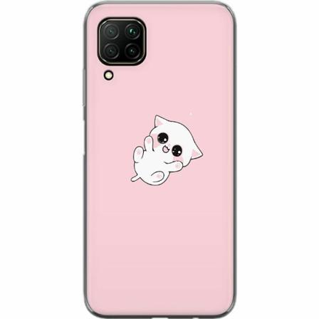Huawei P40 Lite Genomskinligt Skal Kawaii
