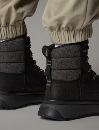 The North Face M Bergen Leather Wp - Black - 45.5