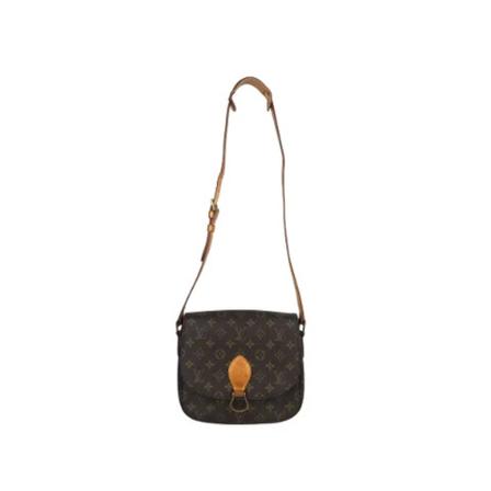 Louis Vuitton Vintage, Pre-owned Bag Bruin, Dames, Maat:ONE Size,Canvas