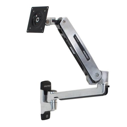 Ergotron LX monteringssett - for LCD-skjerm - kapasitet 3,2-11,3 kg - polert aluminium