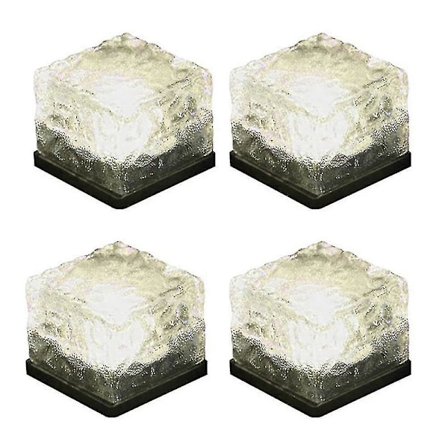 Solcellelamper - Solcelle Isterning Lamper Landskab Sti Vandtæt Lampe Til Udendørs Have Gårdhave Xixi