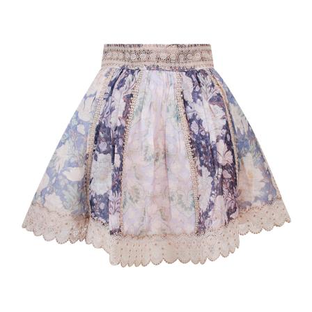 Zimmermann Short Roks , Paars , Dames , Maat: M Korte rokken