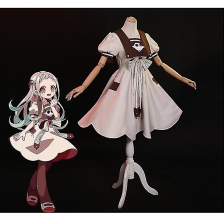 Yashiro Nene Cosplay Kostyme Anime Toalettbundet Hanako Kun Jibaku Shounen Hanako Kun Cosplay Kjole Parykk Halloween Kostyme Gave