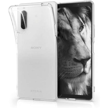 Xperia 10 Ii Stötdämpande Mjukt Skal Simple (xq-au52) Transparent