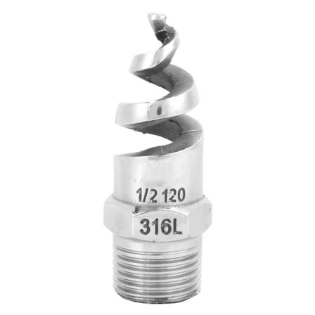 Kierresuutin SPJT 316L ruostumatonta terästä olevaa uroskierrettä, tukkeutumista estävät kastelutarvikkeet (G1/2 DN15)
