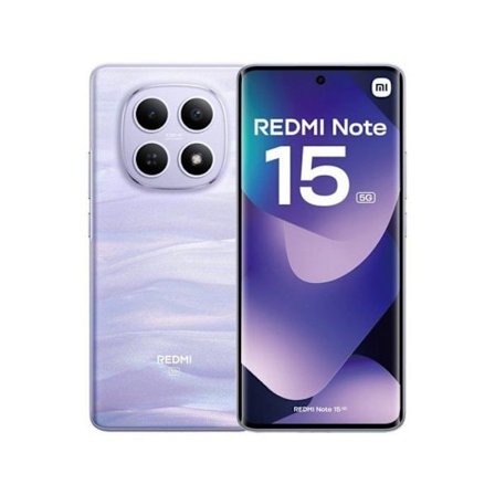 Xiaomi REDMI Note 15 5G 12GB 512GB 6.77" AMOLED 120Hz Kaksois-SIM 108MP Kamera HyperOS 2 Purppura