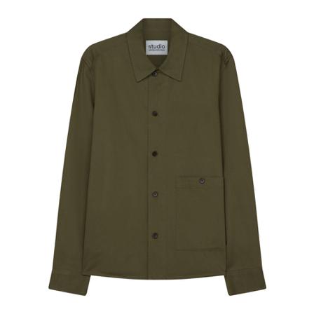 Seidensticker Overshirt Regular , Groen , Heren , Maat: L