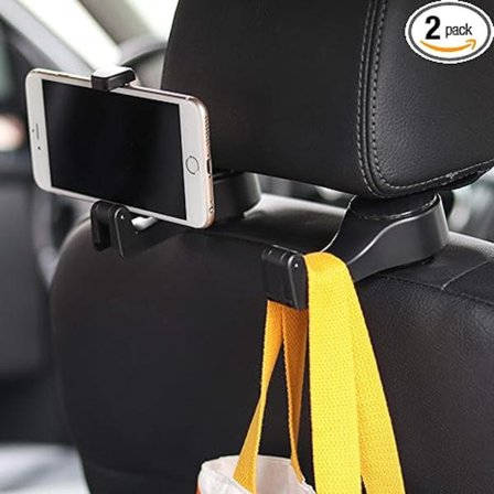 Universell multifunktionell bilbaksätets nackstöd mobil P