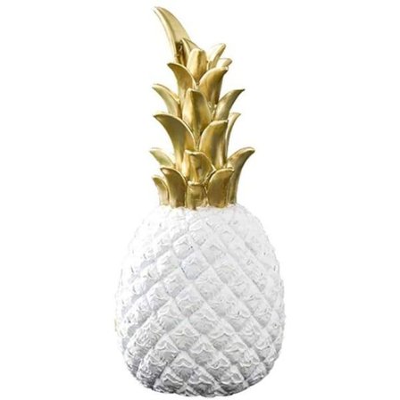 Ananas vintage skulptur dekorativ statyett vardagsrum