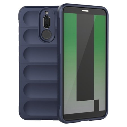 Blødt grebsformet cover til Huawei Mate 10 Pro - Blå