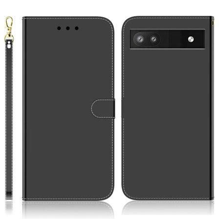 Mirror Google Pixel 6a Läppäkotelo - Musta