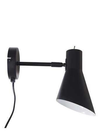 Dyberg Larsen Denver Væg Lampe - Black - Ø 12 CM