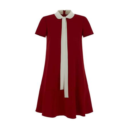 RED Valentino, Mini Dress Czerwony, Kobieta, Rozmiar: S