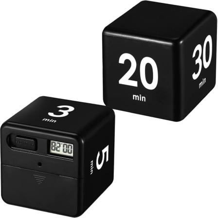 2-delad Kubtimer, Gravitationssensor, Rollover Timer, Barns T