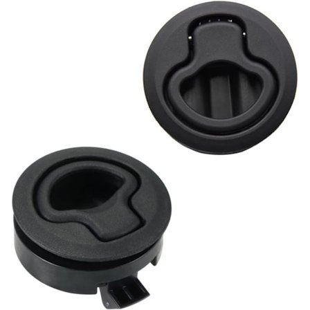 Hatch Latch Sinklegeringslås Hatch Latch Slam Flush Pull Hatch Flush Dør Pull Hatch Slam Latch kompatibel Yacht Trailer Camper Dekk Hatch Dør Cabine