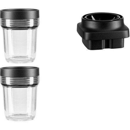 Kitchenaid K150 + K400 2 stk. beholder 200 ml og knivenhed | KitchenOne