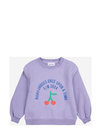 Bobo Circle Sweatshirt Tops Sweatshirts & Hoodies Sweatshirts Purple Bobo Choses
