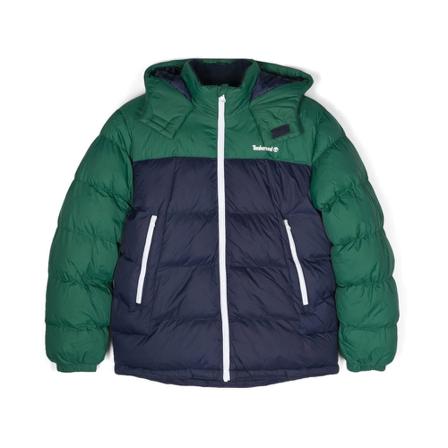 Timberland - Dunjackor - Grön - Herr - Storlek: 128 Cm, Herr, Storlek: 128 CM