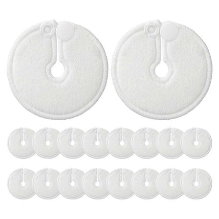 18 stk. absorberende G-formede puder, tilbehør til ernæringssonde, PEG-sonde forsyninger, babyernæringsstøtte