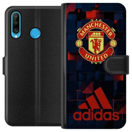 Huawei P30 lite Lompakkokotelo Manchester United FC