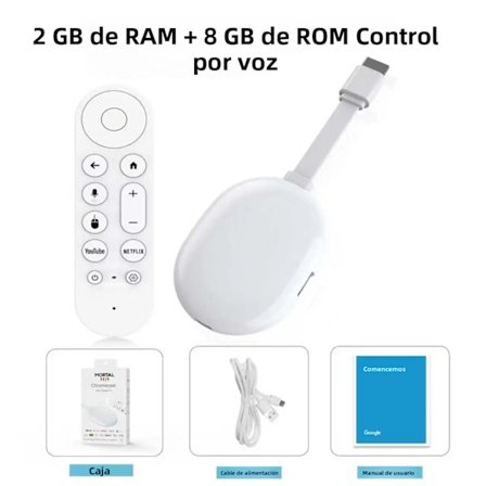 4K Ultra HD TV Stick Android Q2 RK3518 Quad Core WiFi 6 Bluetooth 5.0 2GB RAM 8GB ROM Strømmespiller