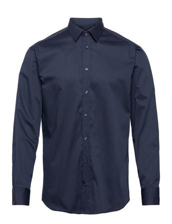 Regular Fit Mens Shirt Paita Bisnes Sininen Bosweel Shirts Est. 1937